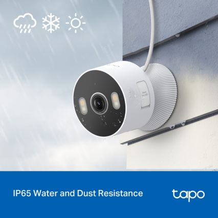 TP-Link - Okos kültéri kamera 3 MP 5V Wi-Fi