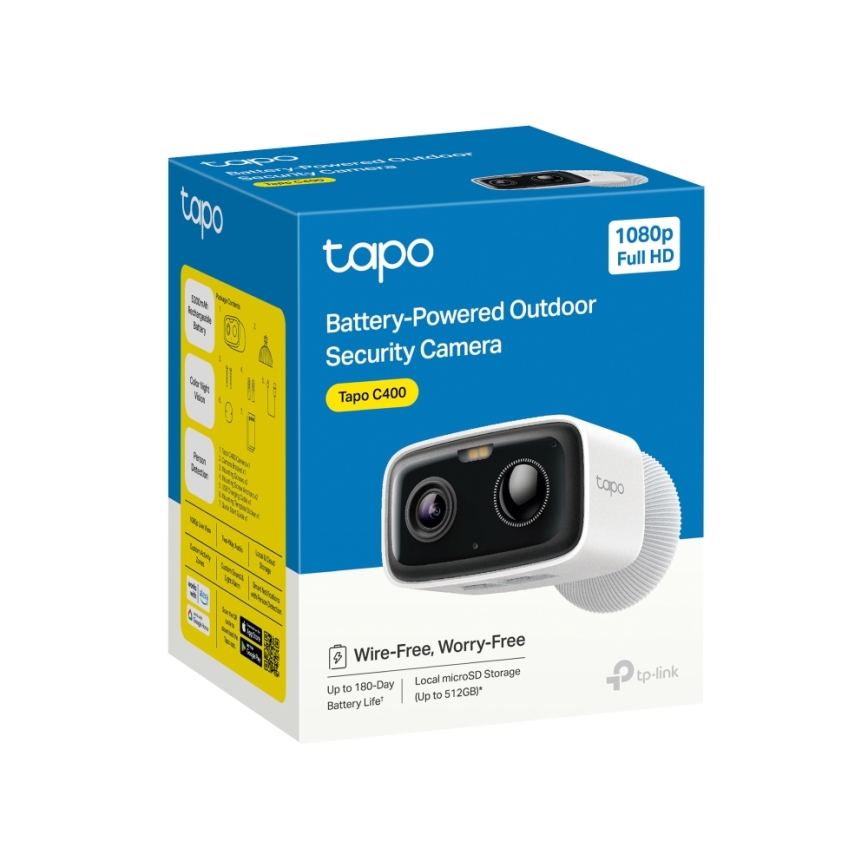 TP-Link - Okos kültéri kamera IP65 5V Wi-Fi