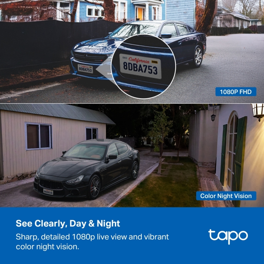 TP-Link - Okos napelemes kamera 5200 mAh 5V IP65