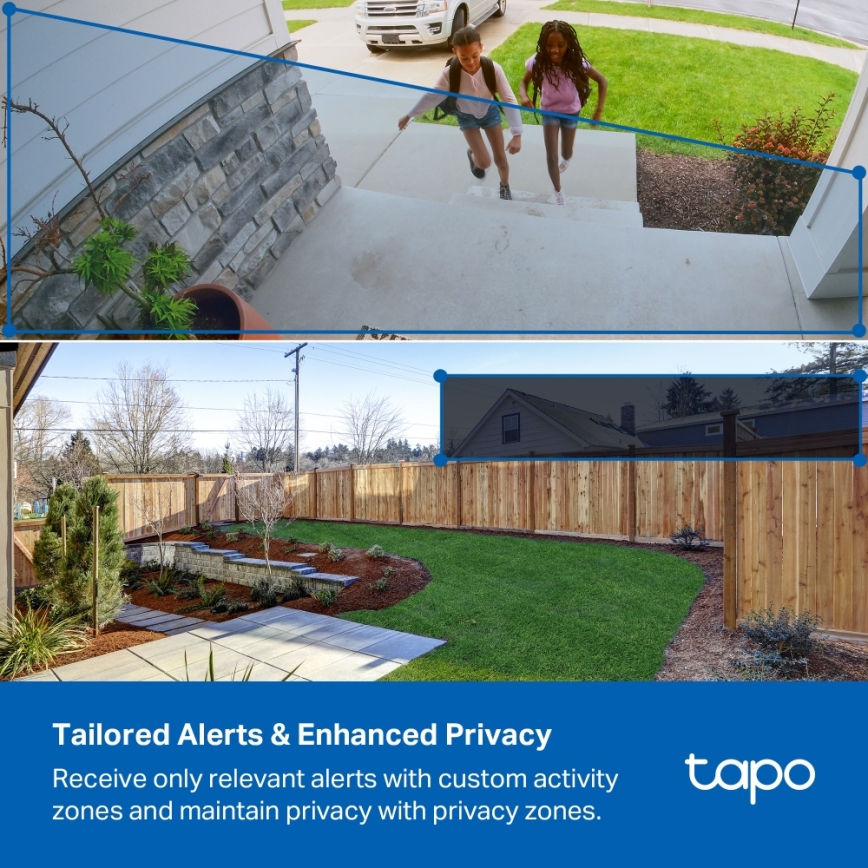 TP-Link - Okos napelemes kamera 5200 mAh 5V IP65