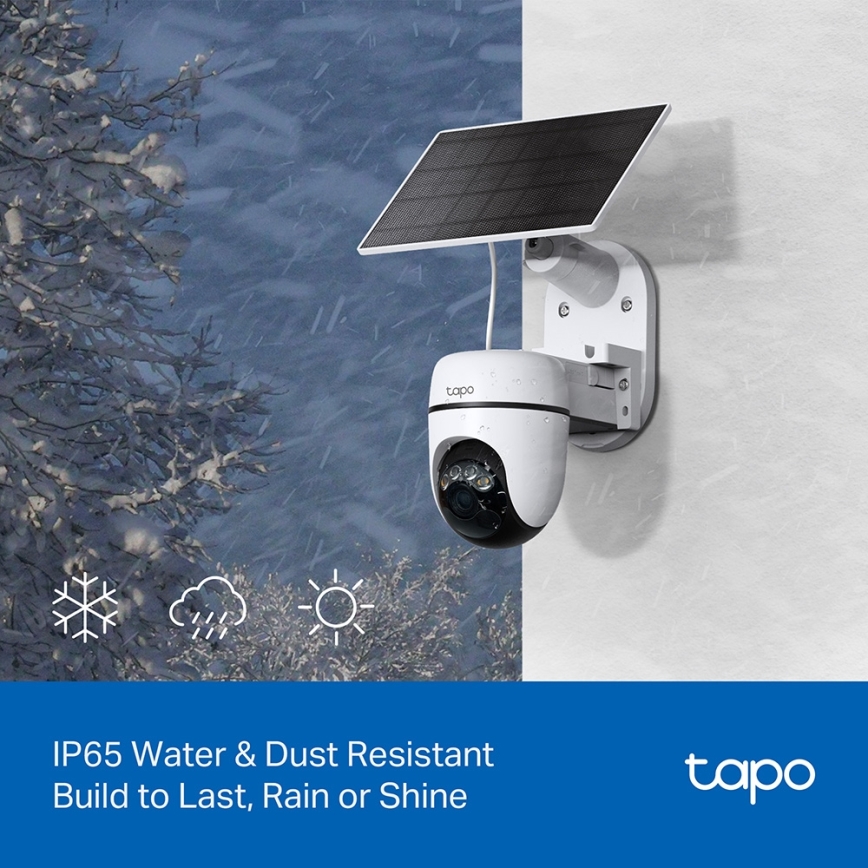 TP-Link - Okos napelemes kamera 5V IP65 Wi-Fi