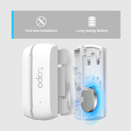 TP-Link - Okos nyitásérzékelő 1xCR2032 Wi-Fi