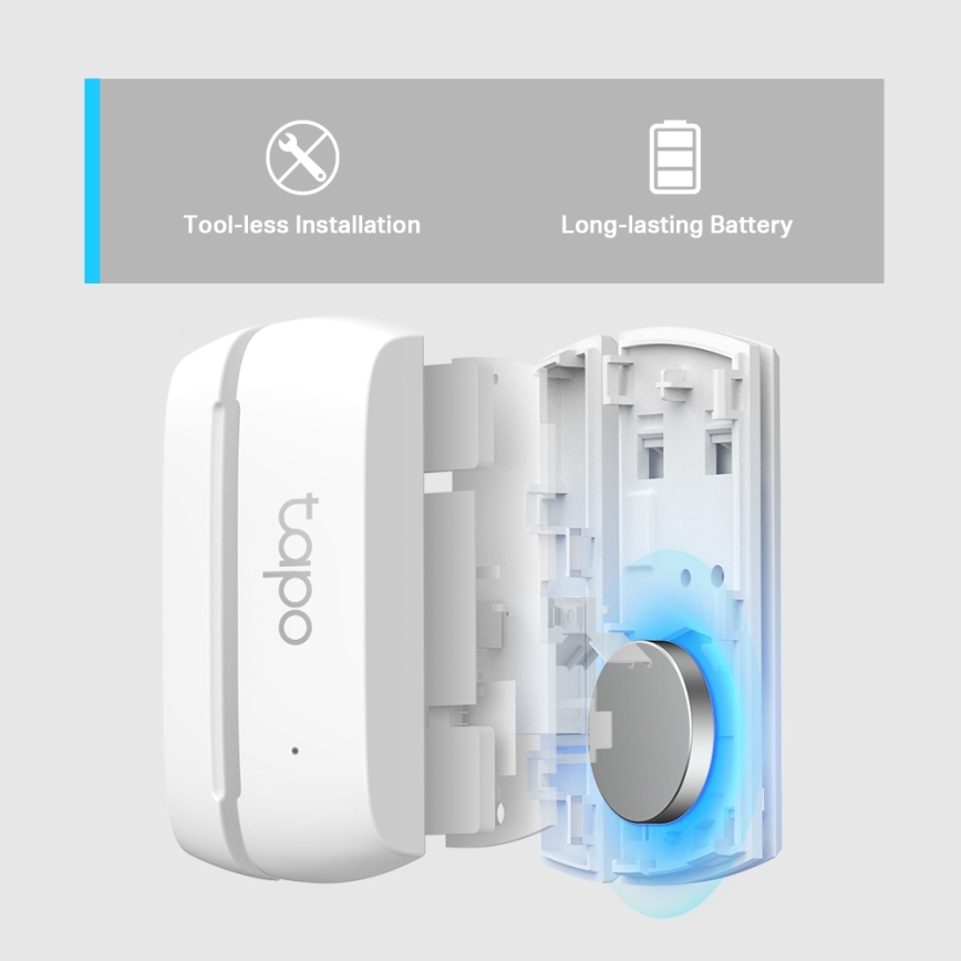 TP-Link - Okos nyitásérzékelő 1xCR2032 Wi-Fi