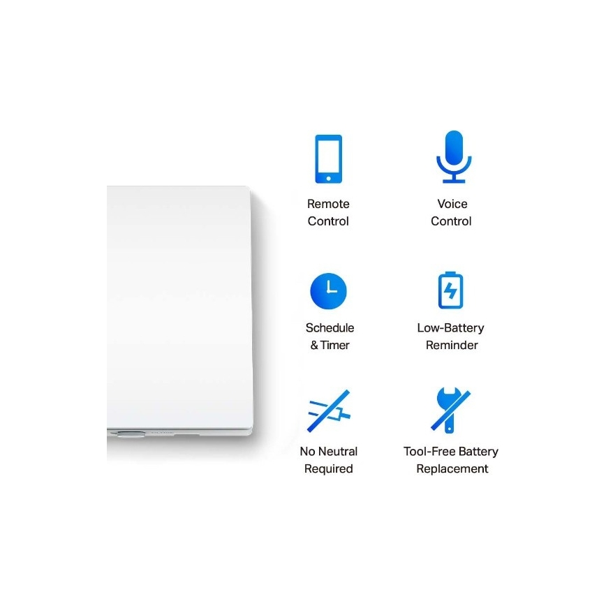 TP-Link - Okos világításkapcsoló 2xAAA