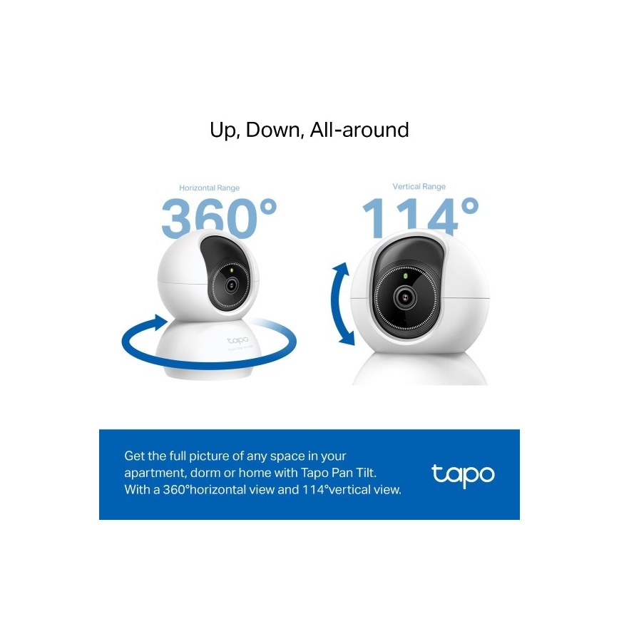 TP-Link - Tuya-kompatibilis okos Wi-FI kamera