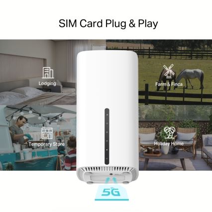 TP-Link - Vezeték nélküli, két sávú, gigabites 5G router Archer NX200 Wi-Fi