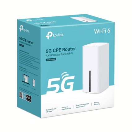TP-Link - Vezeték nélküli, két sávú, gigabites 5G router Archer NX200 Wi-Fi