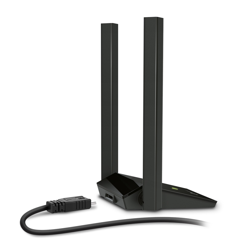 TP-Link - Archer T4U Plus Wi-Fi vezeték nélküli USB hálózati adapter nagy nyereségű antennákkal
