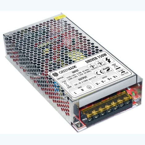 Transzformátor LED-szalaghoz 150W/230V