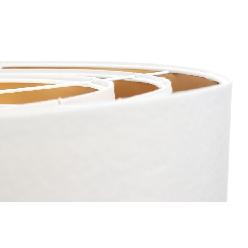 Lámpa TRINITI 1xE27/60W/230V fehér/arany, kábelre szerelve