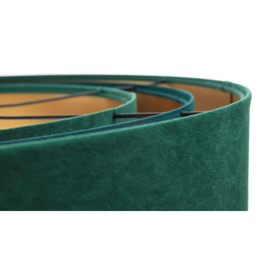 Függeszték TRINITI 1xE27/60W/230V zöld/arany