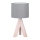 TRIO - Asztali lámpa GING 1xE14/40W/230W szürke