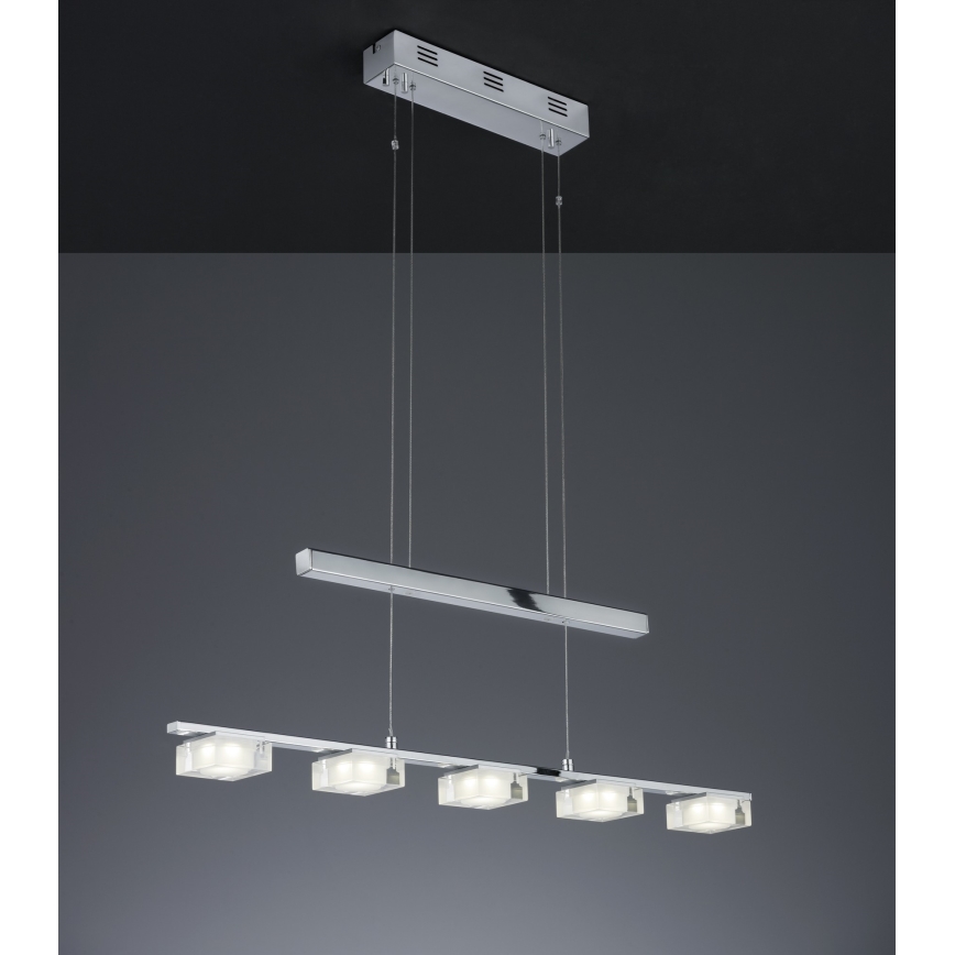 Trio - LED csillár kábelre BROOKLYN 5xLED/5W/230V