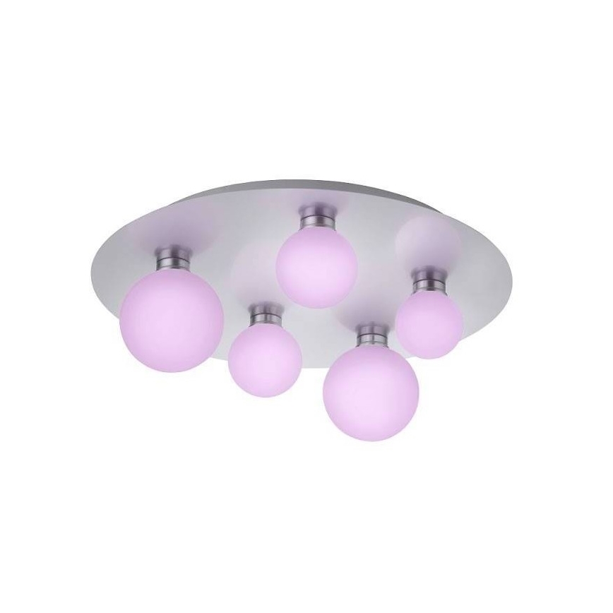 Trio - LED RGB állítható fényerejű mennyezeti lámpa DICAPO 5xLED/3W/230V 3000-5000K + távirányító