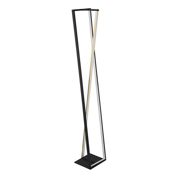 Trio - LED dimmelhető állólámpa EDGE LED/26W/230V 2300/3000/4000K fekete/arany