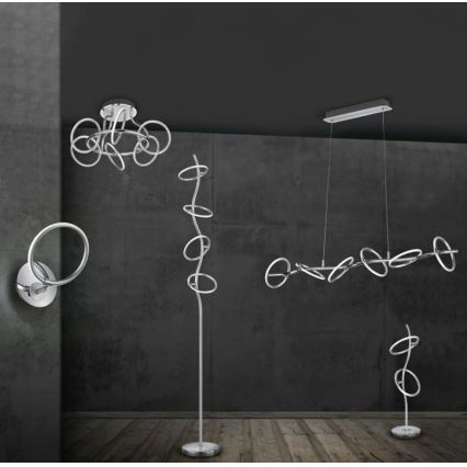 Trio - LED Dimmelhető állólámpa OLYMPUS 4xLED/4,2W/230V