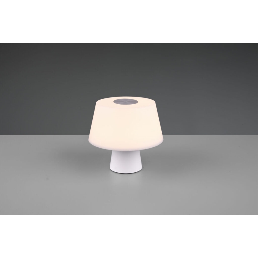 Trio - LED Dimmelhető asztali lámpa Bluetooth hangszóróval és USB-vel LED/4,5W/230V