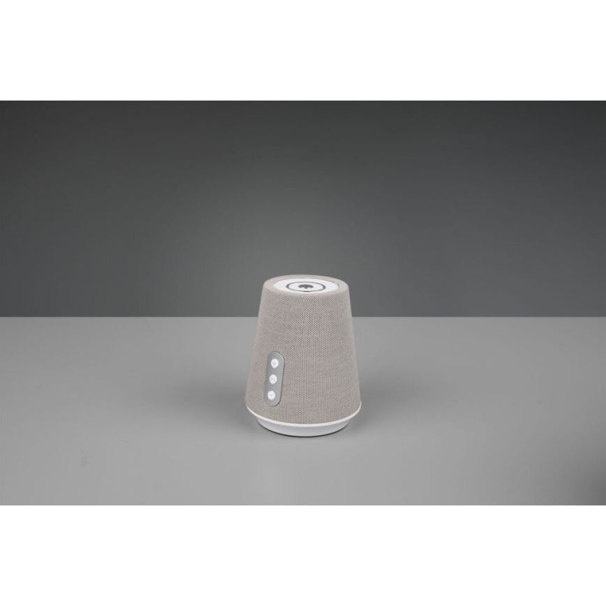 Trio - LED Dimmelhető asztali lámpa Bluetooth hangszóróval és USB-vel LED/4,5W/230V