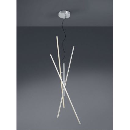 Trio - LED Dimmelhető csillár zsinóron TIRIAC 3xLED/8,5W/230V