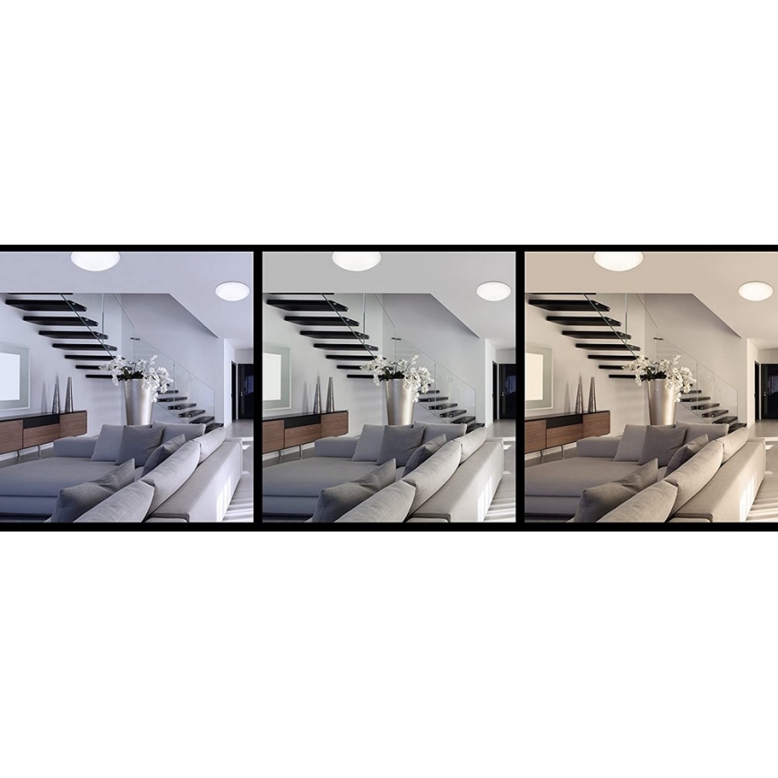 Trio - LED Dimmelhető mennyezeti lámpa SAMURAI LED/21,5W/230V + távirányító