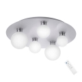 Trio - LED RGB állítható fényerejű mennyezeti lámpa DICAPO 5xLED/3W/230V 3000-5000K + távirányító