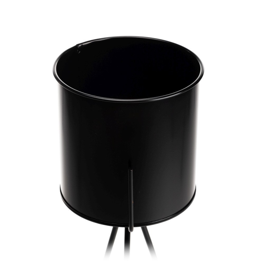 Virágállvány TRIPOD 80x25 cm fekete