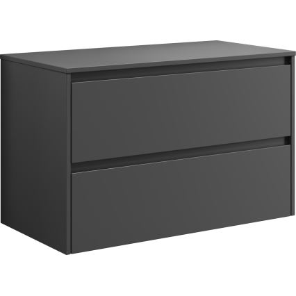 TRONDHEIM fürdőszobai szekrény mosdóhoz 90x57x46 cm antracit