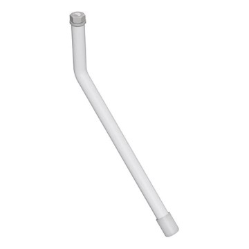 Tükörtartó kar 1x14,8 cm rozsdamentes acél/fehér