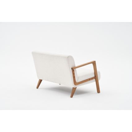 TUMI kétszemélyes kanapé krémszínű