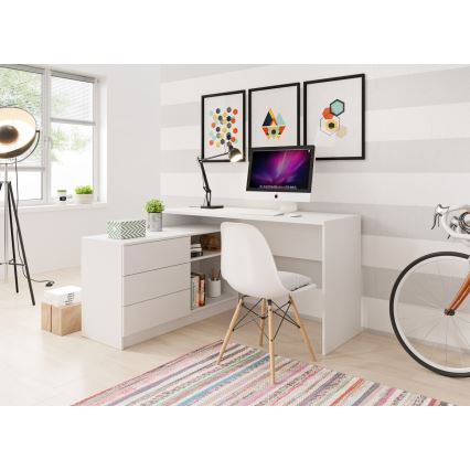 Íróasztal TUNGO fehér