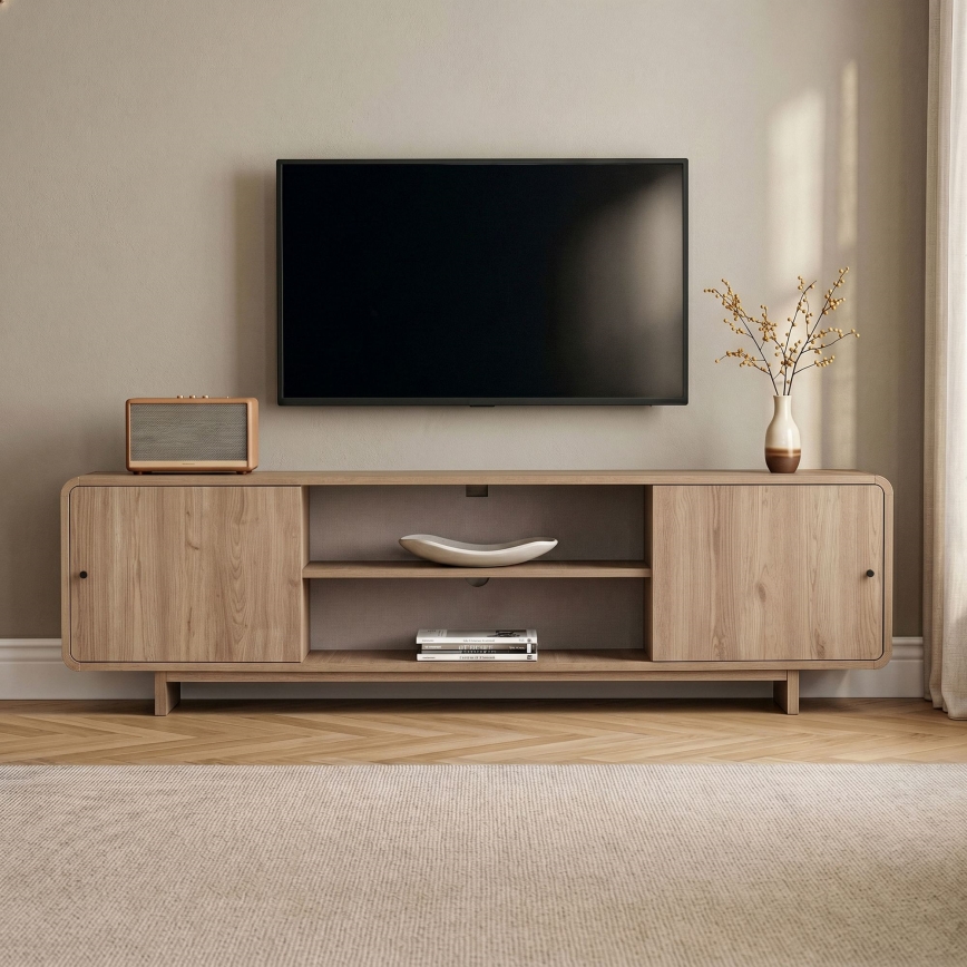 TV-állvány KABIN 180x34 cm tölgy