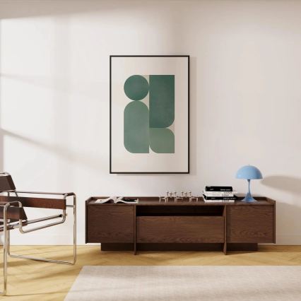 TV-állvány KEMI 197x57 cm tölgy