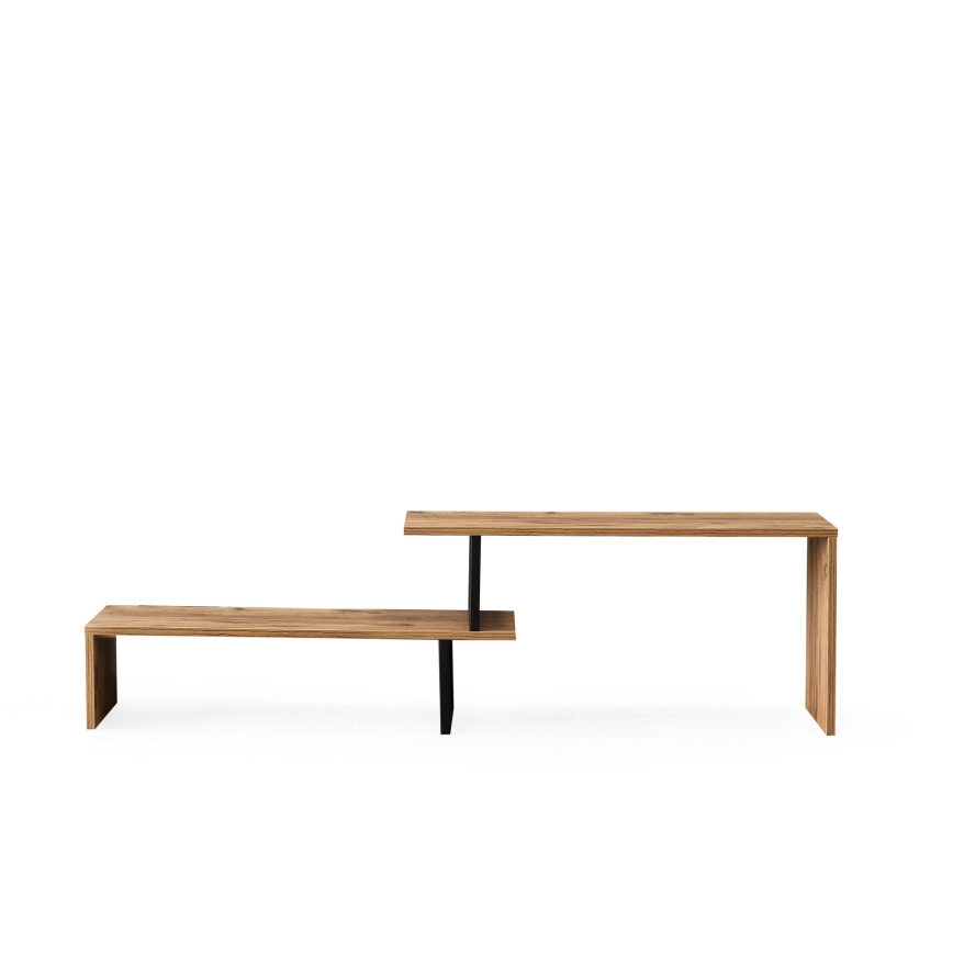 TV szekrényke OVIT 44x153 cm barna/fekete