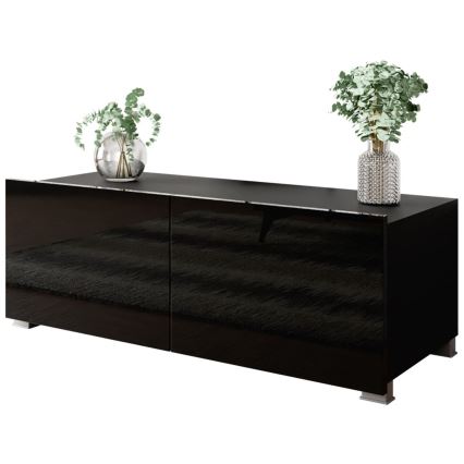 TV asztal CALABRINI 37x100 cm fekete