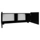 TV asztal CALABRINI 37x100 cm fekete