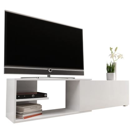 TV asztal CLIF 40x180 cm fehér