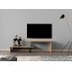 TV asztal OVIT 44x153 cm barna/fekete
