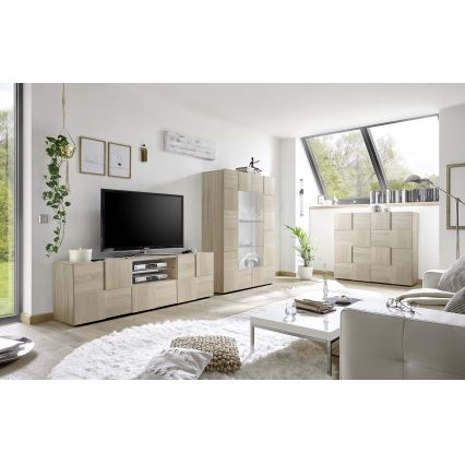 TV-szekrény SERIAN sonoma tölgy