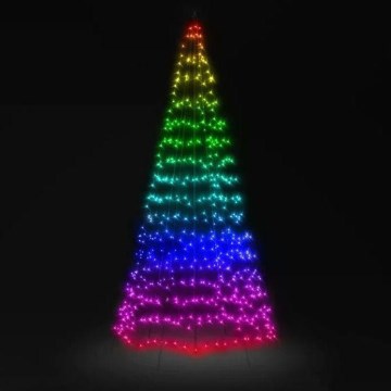 Twinkly - LED RGBW állítható fényerejű kültéri karácsonyfa LIGHT TREE 450xLED 3m IP44 Wi-Fi