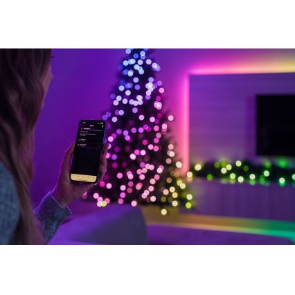 Twinkly - LED RGBW fényerőszabályozható karácsonyfa TREE 435 LED 2,1 m Wi-Fi