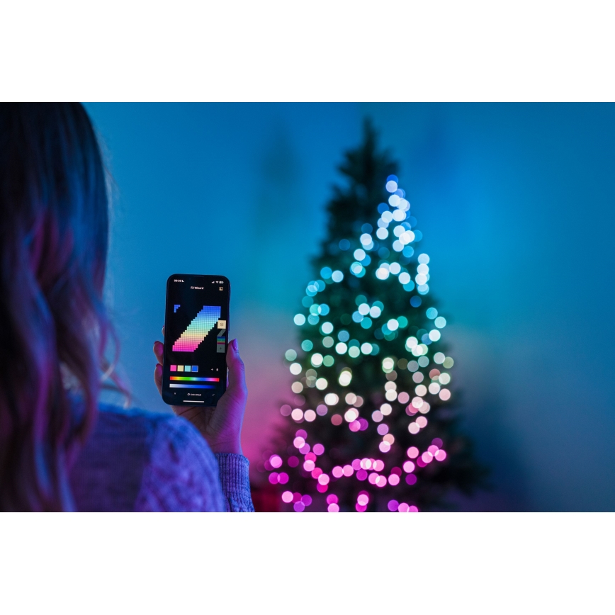 Twinkly - LED RGBW fényerőszabályozható karácsonyfa TREE 435 LED 2,1 m Wi-Fi
