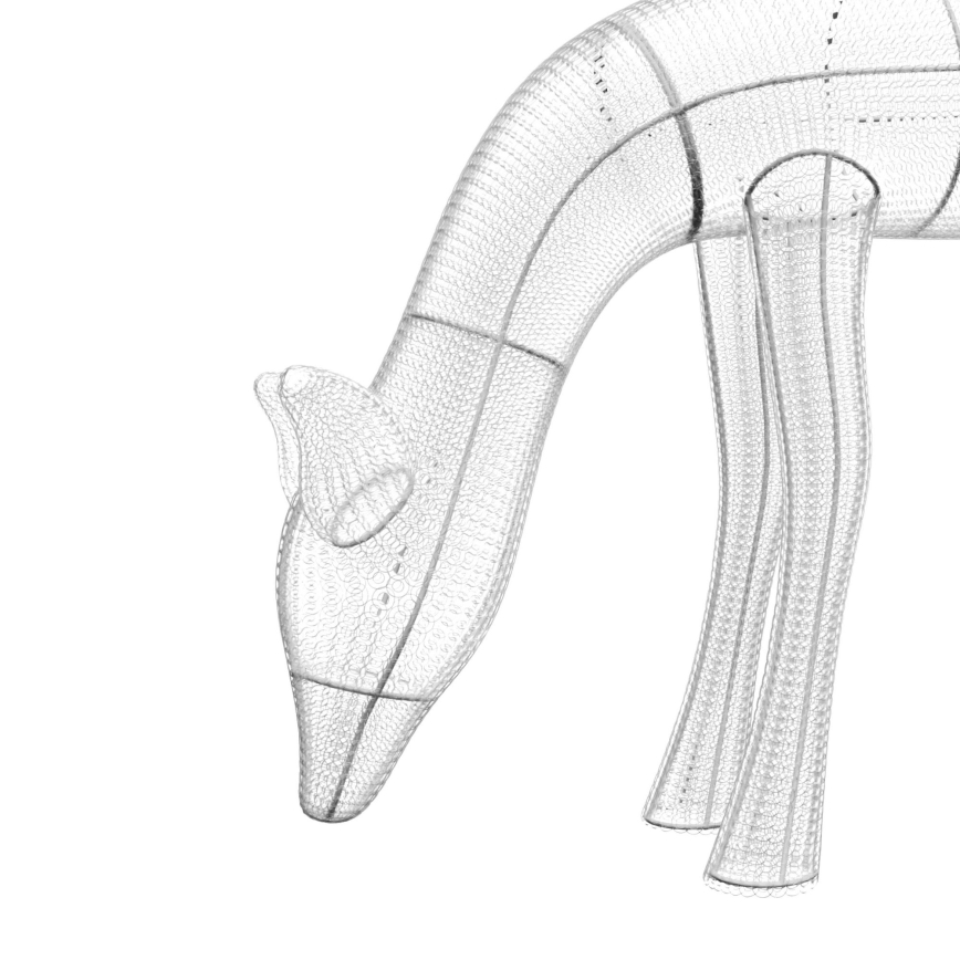 Twinkly - LED RGBW Dimmelhető kültéri Karácsonyi rénszarvas REINGEERS 160xLED IP44 Wi-Fi