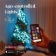 Twinkly - LED RGB Dimmelhető kültéri karácsonyi lánc CLUSTER 400xLED 9,5m IP44 Wi-Fi