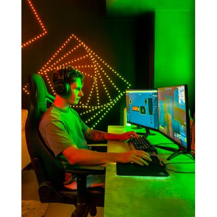 Twinkly - LED RGB dimmelhető füzér DOTS 60xLED 7 m USB Wi-Fi