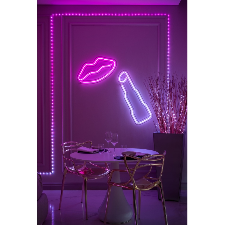 Twinkly - LED RGB fényerőszabályozható karácsonyi fényfüzér DOTS 60xLED 7 m USB Wi-Fi