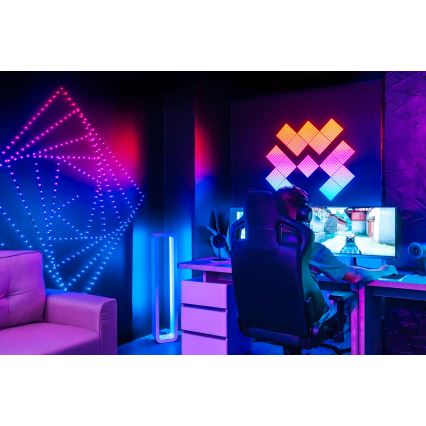 Twinkly - RGB LED dimmelhető karácsonyi fényfüzér DOTS, 60 LED, 7 m, USB és Wi‑Fi