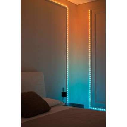 Twinkly - RGB LED dimmelhető karácsonyi fényfüzér DOTS, 60 LED, 7 m, USB és Wi‑Fi