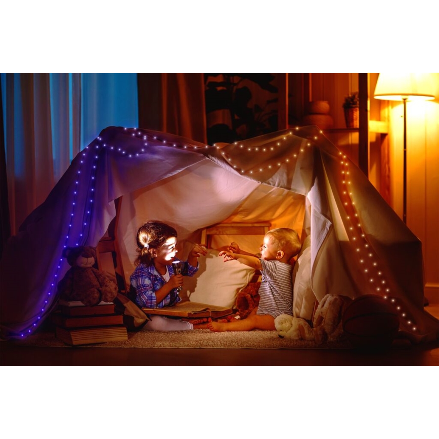 Twinkly - LED RGB kültéri dimmelhető szalag DOTS 400xLED 20 m IP44 Wi-Fi