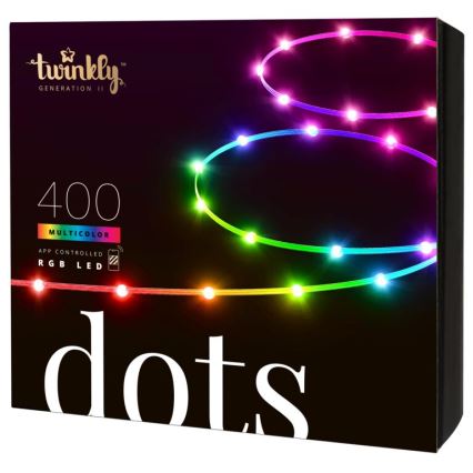 Twinkly - LED RGB kültéri dimmelhető szalag DOTS 400xLED 20 m IP44 Wi-Fi