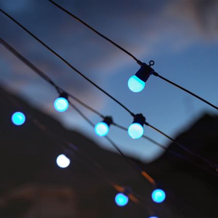 Twinkly - LED RGB Dimmelhető kültéri dekoratív lánc FESTOON 20xLED 14m IP44 Wi-Fi